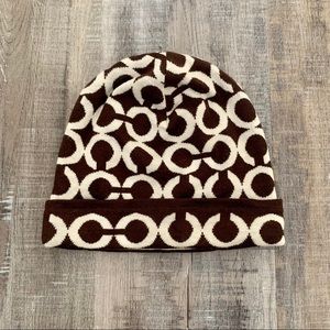 COACH merino wool beanie